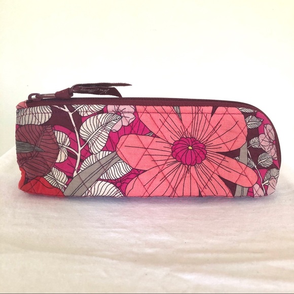 Vera Bradley Accessories - Vera Bradley Bohemian Blooms Brush Pencil Case